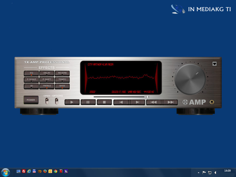 1X-AMP - Audio Player 2019 Screenshot