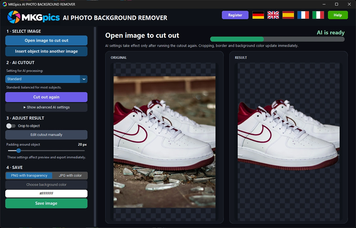 AI Background Remover