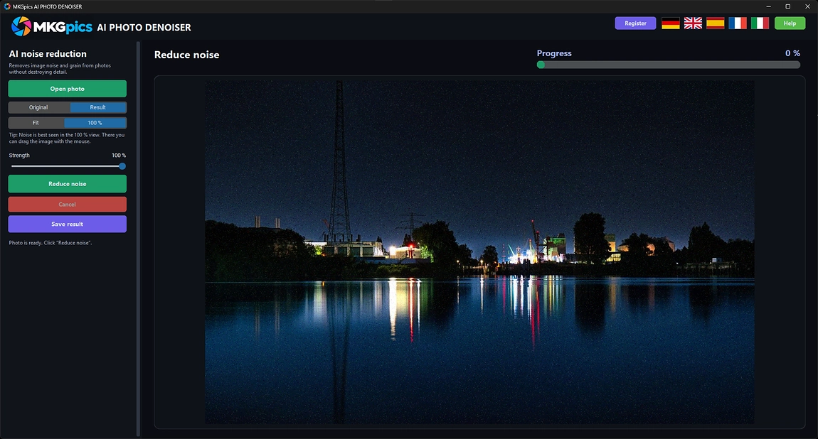AI Image Denoiser