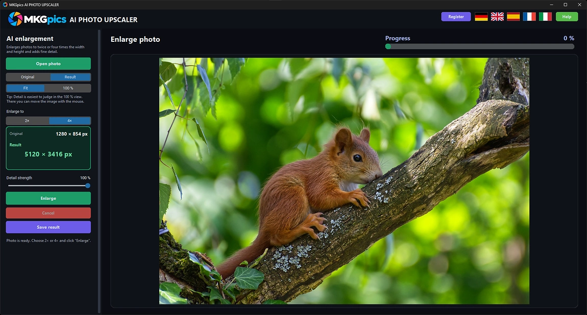 AI Image Upscaler