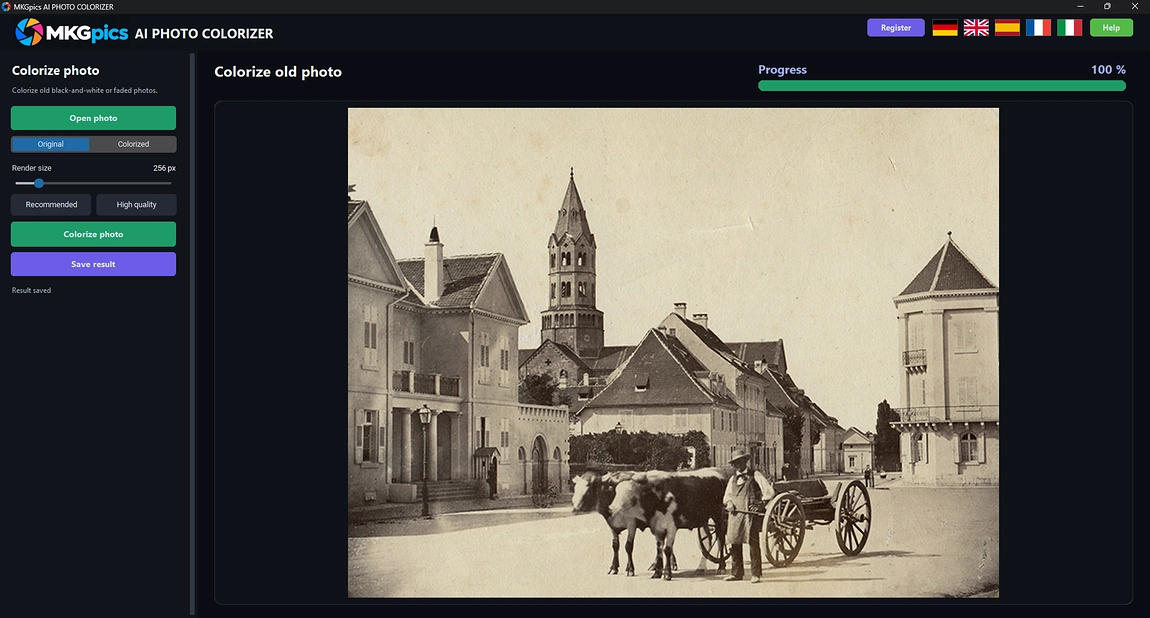AI Photo Colorizer