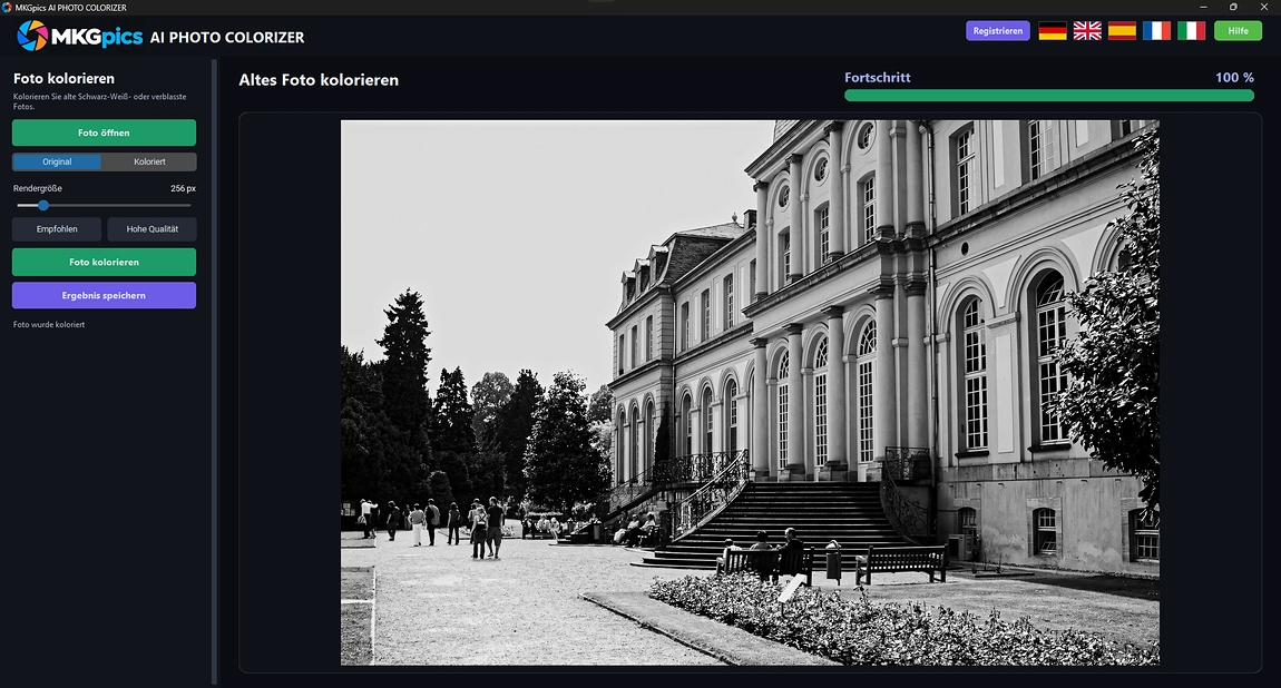 Colorize old photos with AI