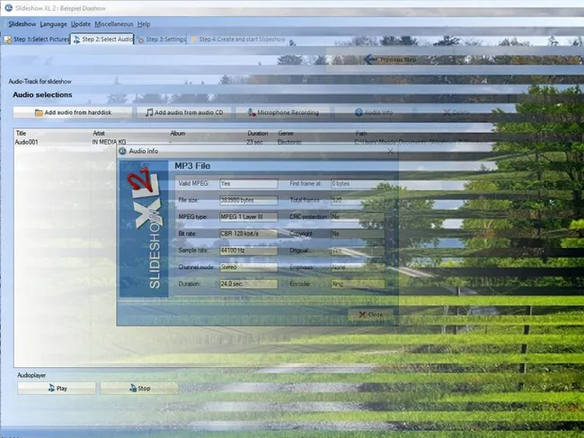 Slide Show of Pictures