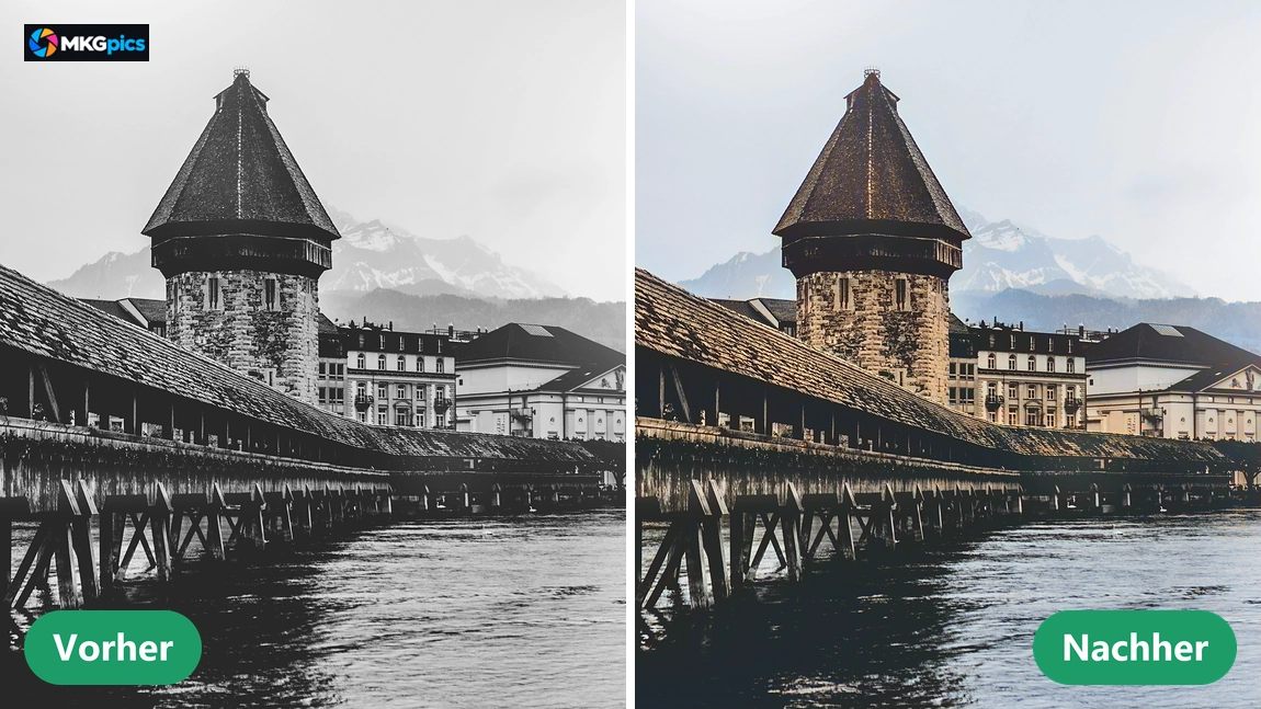 Vorher nachher Fotos bearbeiten mit KI