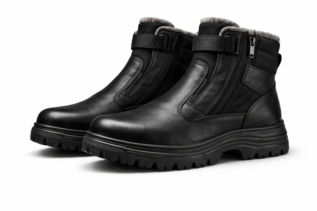 Winterschuhe mit Reißverschluss