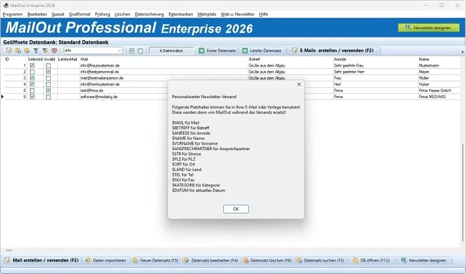 MailOut Professional