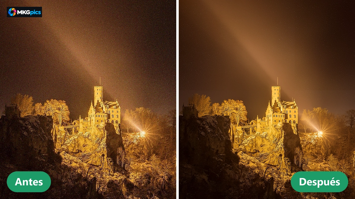 Quitar el ruido de las fotos con IA