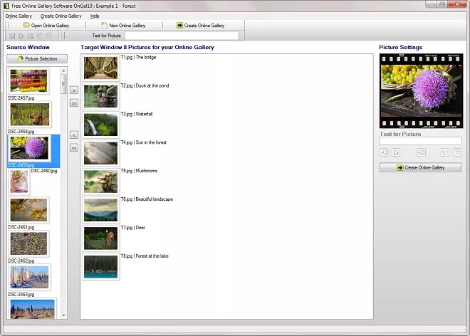 Photo Gallery Software