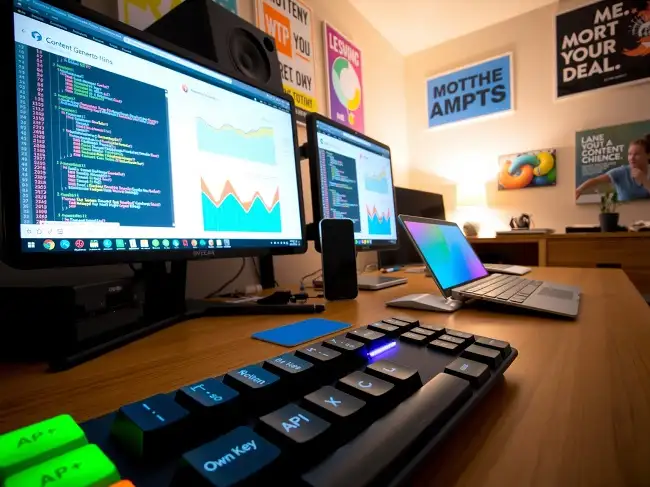 Automatic Content Creation with own API keys