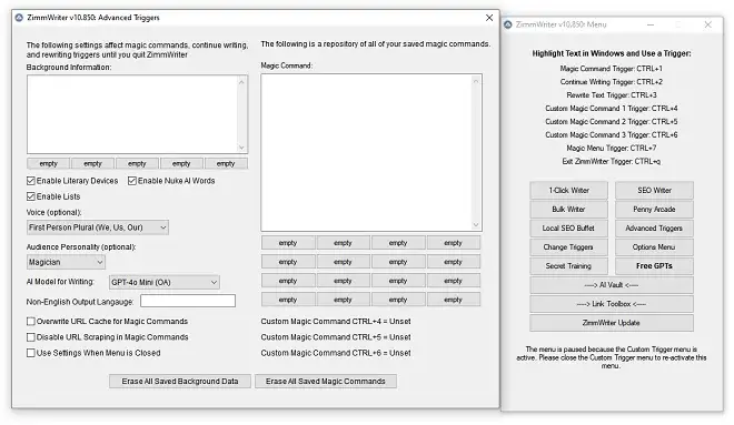 ZimmWriter Secret Training